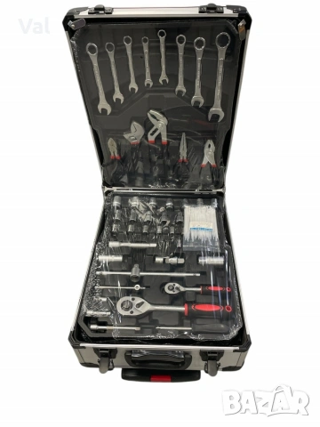 Професионален комплект инструменти KRAFTROYAL Gerнmany 1050 части – Всичко необходимо в един куфар, снимка 4 - Куфари с инструменти - 53669944