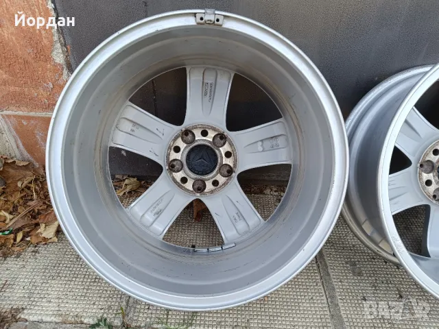 Оригинални алуминиеви джанти 17 '' МЕРЦЕДЕС 5х112 / MERCEDES 5x112, снимка 13 - Гуми и джанти - 49255407