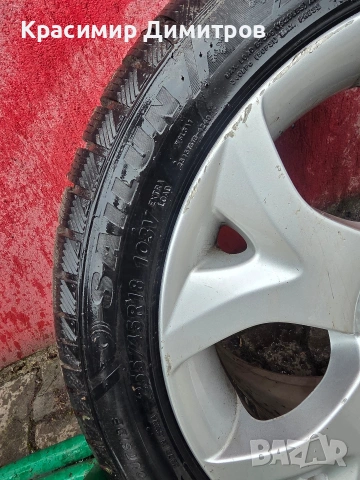 продавам 2 бр.гуми 255/45/18 чисто нови и 2 бр.джанти за бмв х3 м пакет задни E9J×18, снимка 5 - Гуми и джанти - 53501199