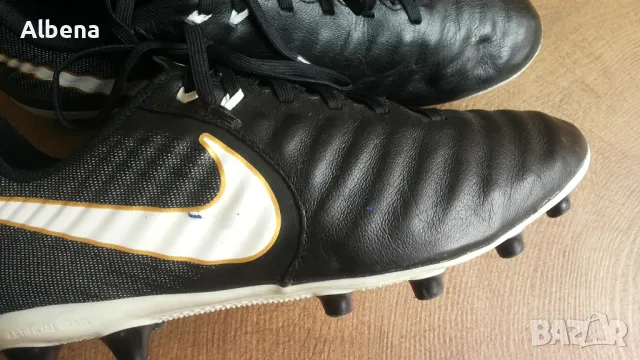 NIKE TIEMPO Leather Football Boots Размер EUR 40,5 / UK 6,5 бутонки естествена кожа 254-14-S, снимка 4 - Футбол - 47040690