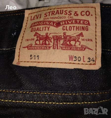  Дънки.Дамски. Levis 511. Оригинал .нови. 30-34., снимка 6 - Дънки - 45686758