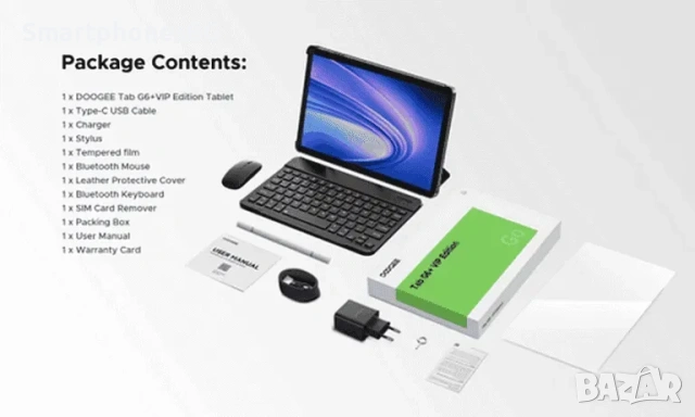 Doogee Tab G6+ 32GB RAM 256GB ROM, Таблет с 11 инча екран, снимка 10 - Таблети - 53788645