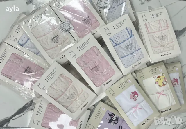 Комплект бельо с тънка презрамка за момиче