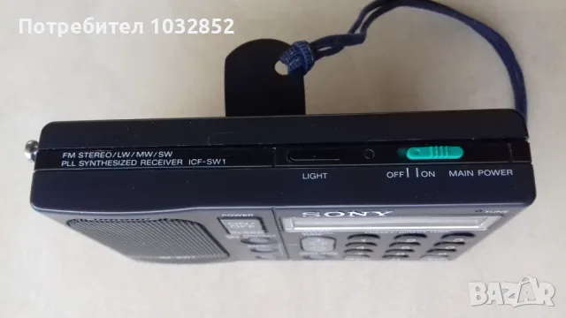 Sony ICF-SW1, снимка 2 - Радиокасетофони, транзистори - 48431103