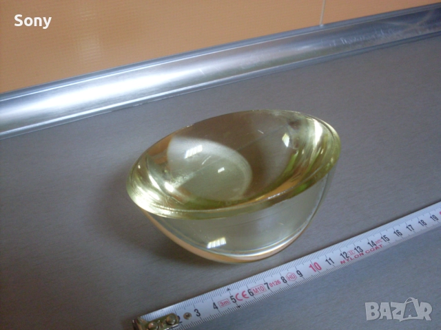 Стара стъклена лупа., снимка 4 - Антикварни и старинни предмети - 52616911