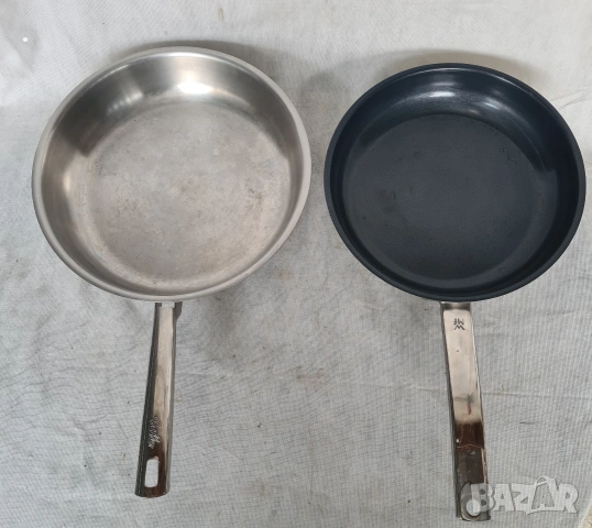 Комплект 2бр. премиум немски тигани WMF и Fissler