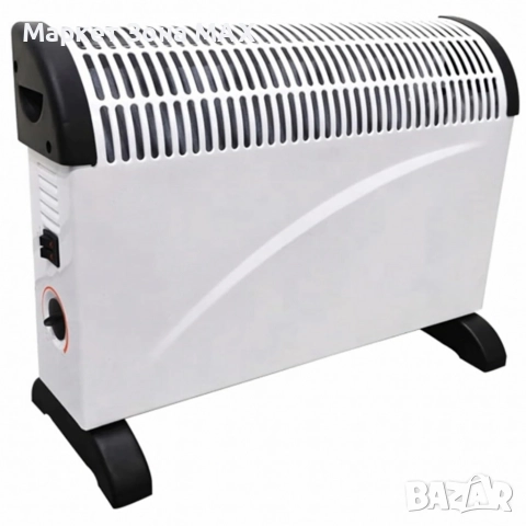 Електрически конвектор 2000 W с термостат – Енергийно ефективен и тих отоплител за всяко помещение, снимка 7 - Отоплителни печки - 52868726