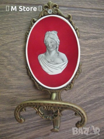 Месингова закачалка тип барок бронз