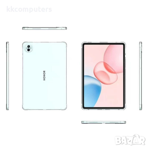Калъф за For Honor Pad 10 - Прозрачен, Удароустойчив, 4-Ъглова Защита, TPU Материал, Включен протект, снимка 5 - Калъфи, кейсове - 52085271