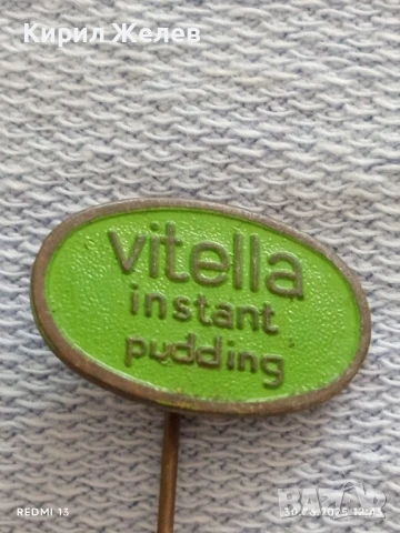 Пет значки стари редки AJAX,VITELLA ,LANGENBERG за КОЛЕКЦИЯ ДЕКОРАЦИЯ 24952, снимка 4 - Колекции - 50847116