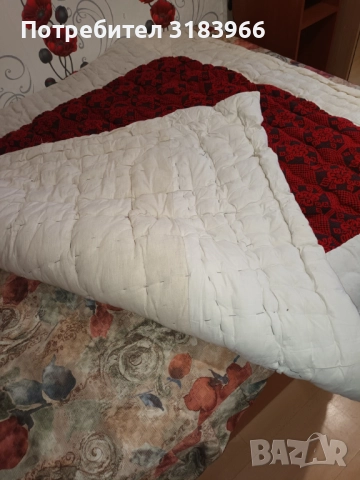 Нов ръчно изработен юрган от вълна , снимка 2 - Декорация за дома - 52553367