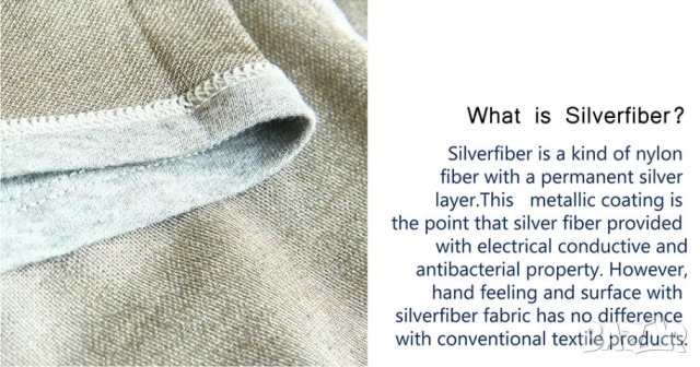 Плат ГАРД RF/EMF/EMR Екранирани Боксерки 100% Сребърни Нишки Пълна Защита Електромагнитно Излъчване, снимка 7 - Бельо - 51536347