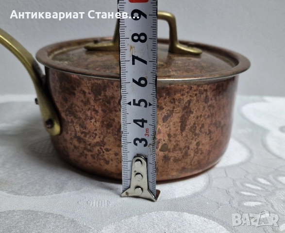 Медна касерола, снимка 10 - Съдове за готвене - 52147631