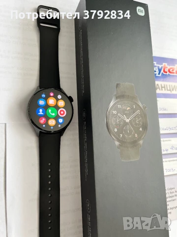 Смарт часовник Xiaomi S1 PRO като нов, снимка 5 - Смарт часовници - 50471671