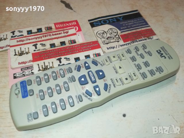 JVC RM-SXV009V TV/DVD REMOTE CONTROL-ВНОС SWISS 0408241031, снимка 1 - Дистанционни - 46795064