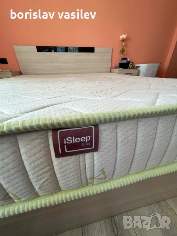 Двулицев матрак Isleep  164/190, снимка 2 - Матраци - 53931422