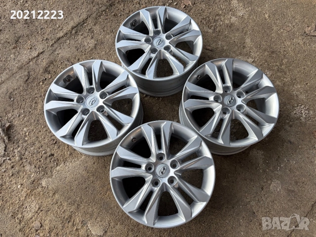 4 броя алуминиеви джанти за Hyundai i30 16, снимка 4 - Гуми и джанти - 53444222