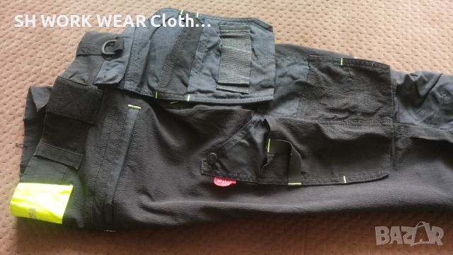 STRAKOFA Work Stretch Trouser + Holster Pocket размер 48 - M / 32 еластичен работен панталон W4-173, снимка 9 - Панталони - 46105363