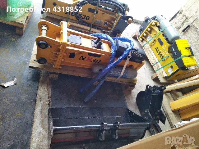 Чисто нови хидравлични чукове внесени от Aнглия , снимка 8 - Резервни части за машини - 53973187