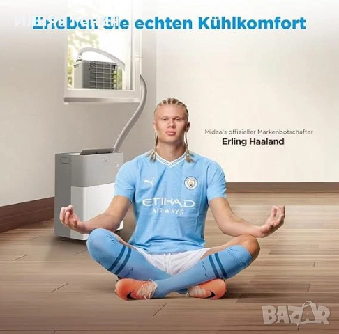 Midea Portasplit, 4-в-1 мобилен климатик, охлаждане, отопление, снимка 2 - Климатици - 52192703