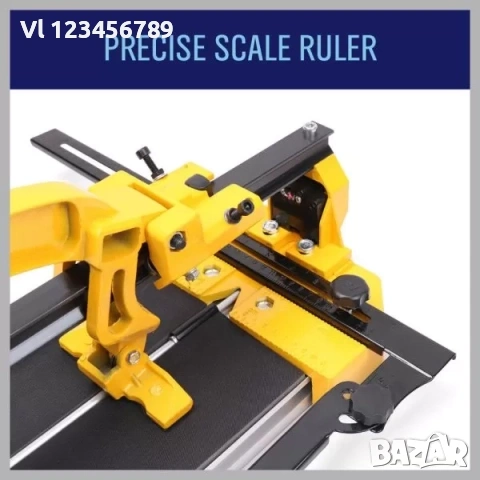 Релсова машина за рязане на плочки 1200мм – Професионална + Резервен нож , снимка 3 - Други инструменти - 53883945