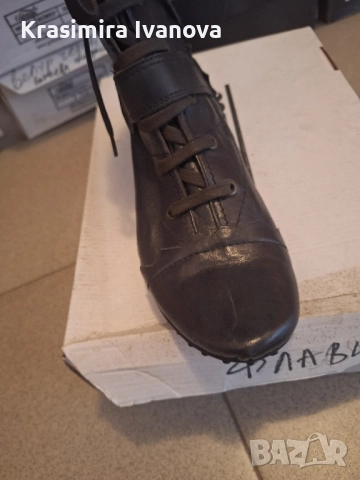 нови боти естествена кожа , снимка 3 - Дамски боти - 52507302