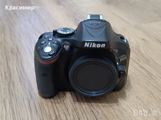 Фотоапарат Nikon D5200, снимка 2 - Фотоапарати - 53889725