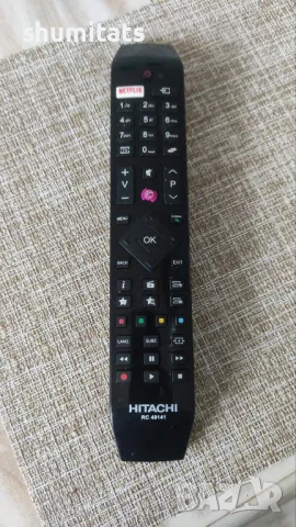 оригинално дистанционно за Smart TV Hitachi RC 49141, снимка 1