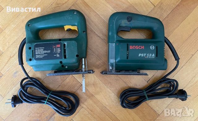 Два броя прободни триона Зеге Bosch PST 54E и PST 53A 350W.Внос от Германия, снимка 2 - Други инструменти - 46305484