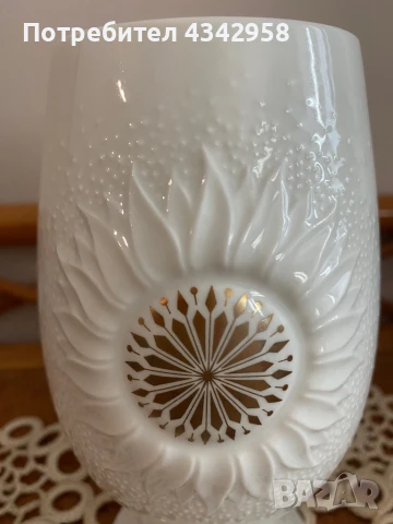 AK KAISER. Relief Vase. 1960 г., снимка 3 - Антикварни и старинни предмети - 50611558