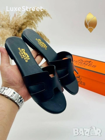 Hermes 🫟Дамски Чехли , снимка 2 - Чехли - 54138936