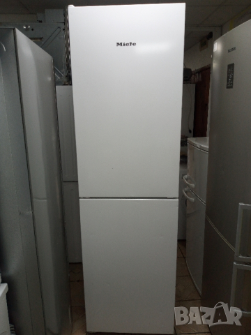 Почти нов комбиниран хладилник с фризер Миеле  Miele 2 години гаранция!, снимка 1 - Хладилници - 45031598