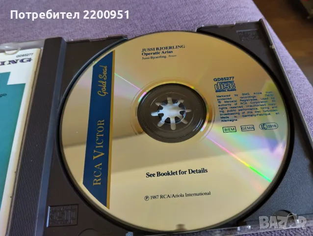 JUSSI BJROERLING, снимка 9 - CD дискове - 47639832