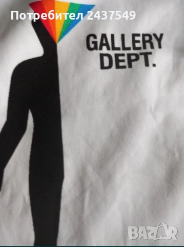 тениска Gallery Dept tee, снимка 5 - Тениски - 52056432