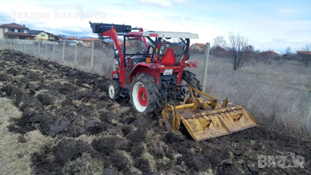 Оран, фрезоване, косене с малък трактор