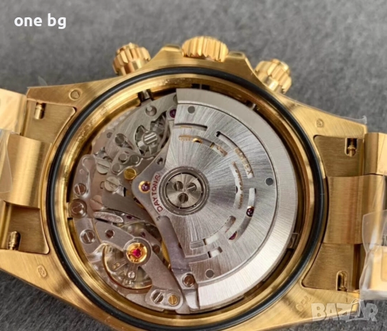 Rolex Daytona Gold Leopard 18 K Gold , снимка 10 - Луксозни - 52058550