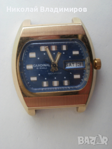 Cardinal руски рядък оригинален мъжки ръчен часовник, снимка 2 - Мъжки - 53565480