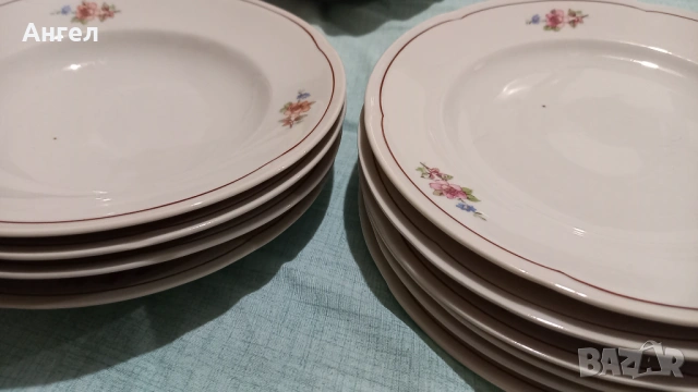 Ретро порцеланов сервиз за хранене, снимка 5 - Сервизи - 53661031