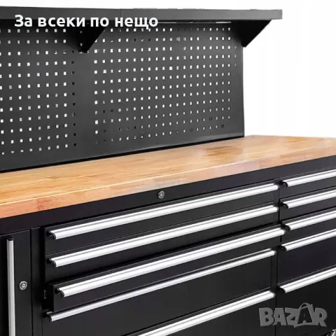 Подвижен шкаф за инструменти с работен плот JCB, снимка 11 - Други инструменти - 50328455