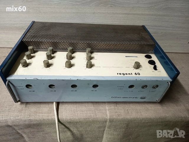 Продавам лампов усилвател REGENT60 , снимка 3 - Аудиосистеми - 53853583