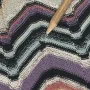 Missoni Lindex многоцветен плетен шал, снимка 4