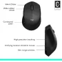 Безжична мишка Logitech M330 Silent, 2,4 GHz USB приемник, оптично проследяване, цвят: черно, снимка 4