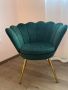 Зелени кресла тип мида, снимка 1 - Дивани и мека мебел - 45359430