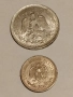Мексико 1942/1944 20 и 50 центаво, снимка 2
