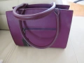 Нова лилава дамска чанта, снимка 6