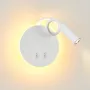 Budbuddy 3W+8W LED лампа за четене 3000к НОВА, снимка 4