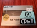 Аудио касета Sony CDixII 60, снимка 1