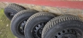 Комплект Зимни гуми Goodyear UltraGrip 9 195/65R15 с Метални джанти 5х114.3 и тасове, снимка 2