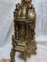 Масивен немски брoнзов  настолен часовник Рококо стил (West Germany), снимка 6