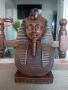 Стилна и красива,статуетка на велик,египетски фараон-Тутанкамон., снимка 3
